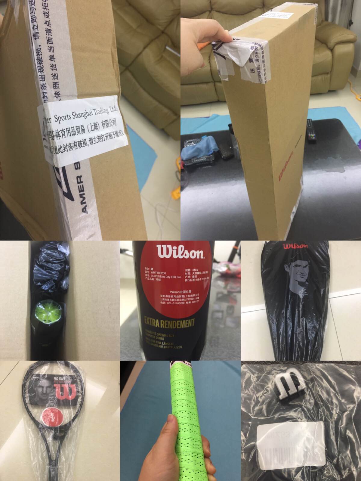 wilson网球拍费德勒球拍,wilson网球拍费德勒