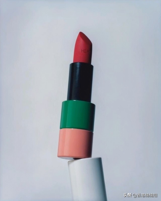 爱马仕橙色彩妆,爱马仕唇妆系列缎光唇膏限量版