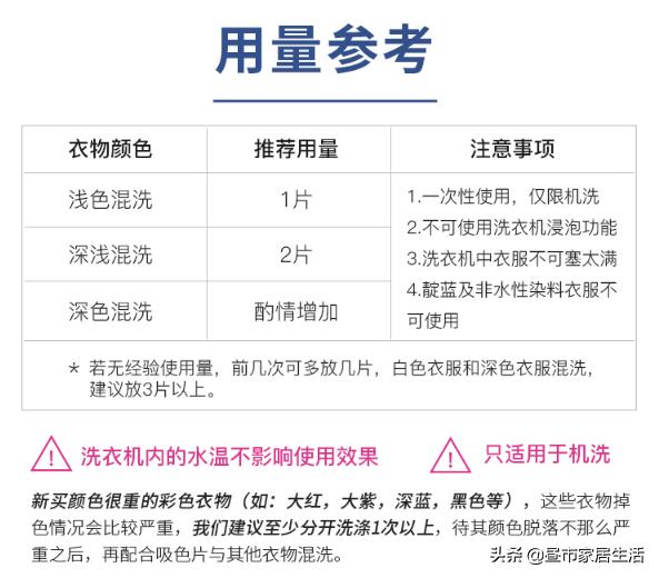 防串染色洗衣片,防串色洗衣片真的有用吗