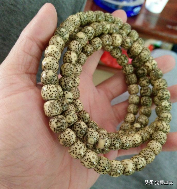 强迫症凤眼菩提,玉化星月盘玩后的效果