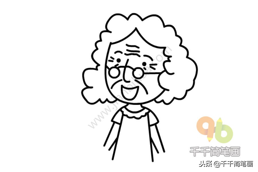 家庭成员5人简笔画,家庭成员简笔画3代人