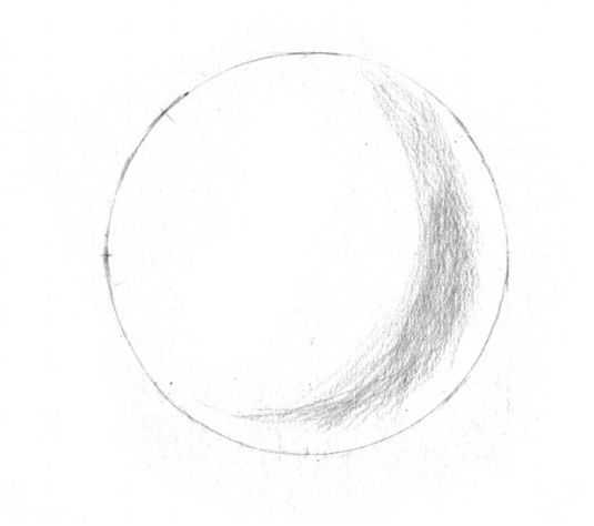 素描初学者绘画步骤图几何体,素描画几何体简单初学者