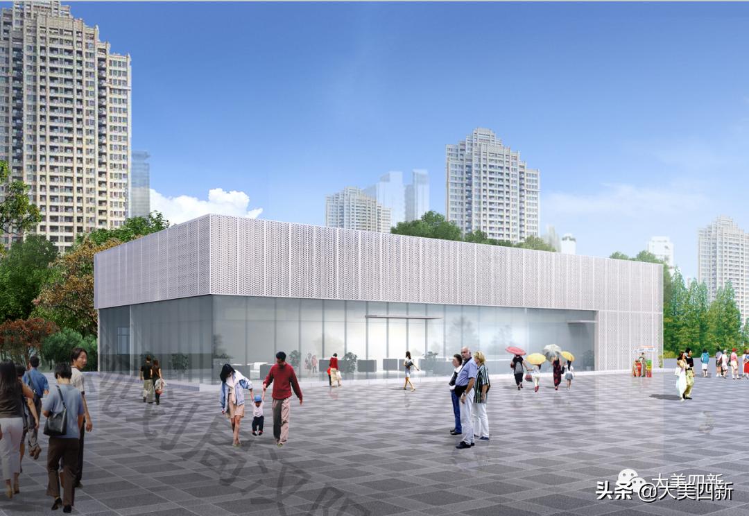 四新莲花公园效果图,汉阳四新莲花公园