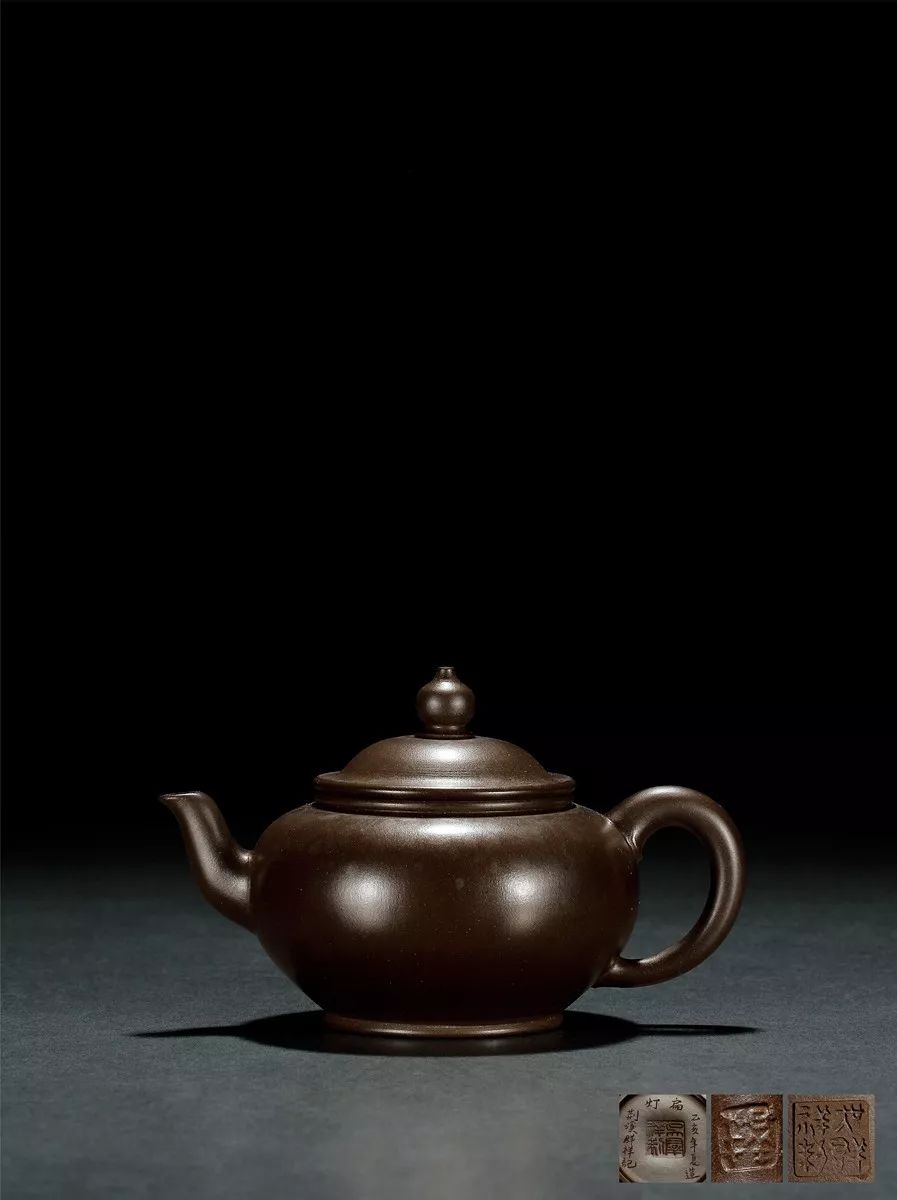 陈鸣远松鼠柿子壶,陈鸣远真品紫砂笋形茶壶拍卖价