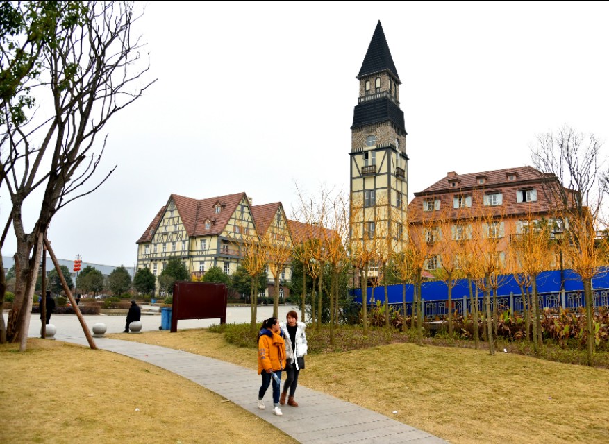 淮口科玛小镇风情街,淮口科玛小镇的抖音