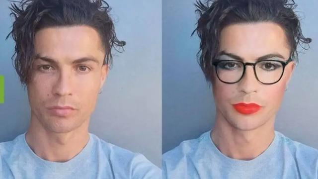 c罗2018新发型,c罗换了一个新发型图片