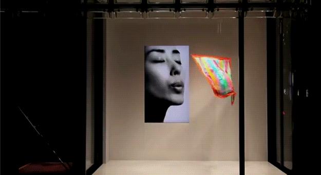 爱马仕最新的橱窗设计,手工制作的梦幻艺术空间