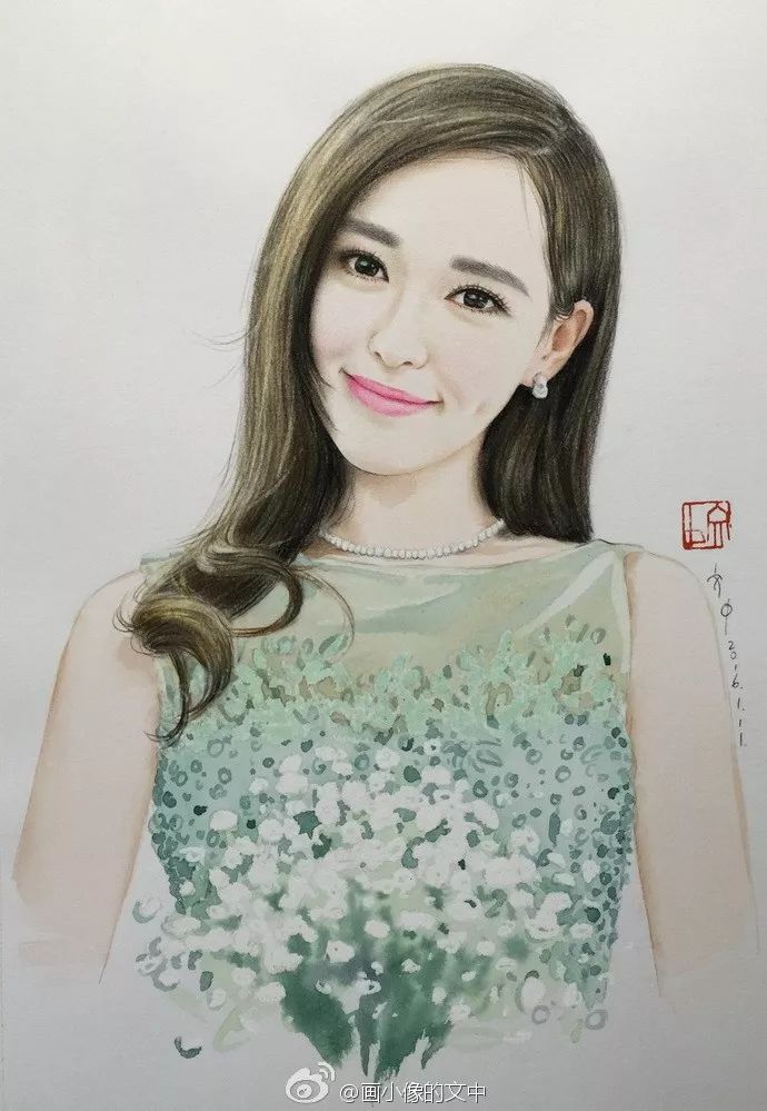 比起打印画，美院毕业的他，笔下这种彩铅水彩画才好看哭了~