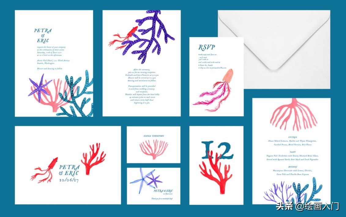 民族风插画简单又漂亮 (适合手绘的现代中国风插画)