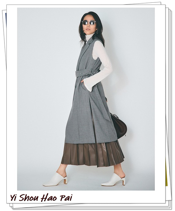 半身百褶裙的穿搭方法冬款,百褶半身裙穿搭秋冬小个子