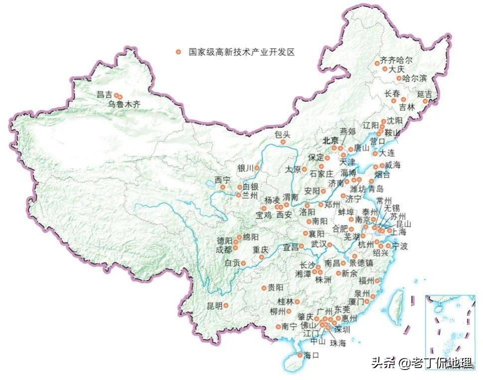 高中地理用什么地图,如何看懂高中地理地图