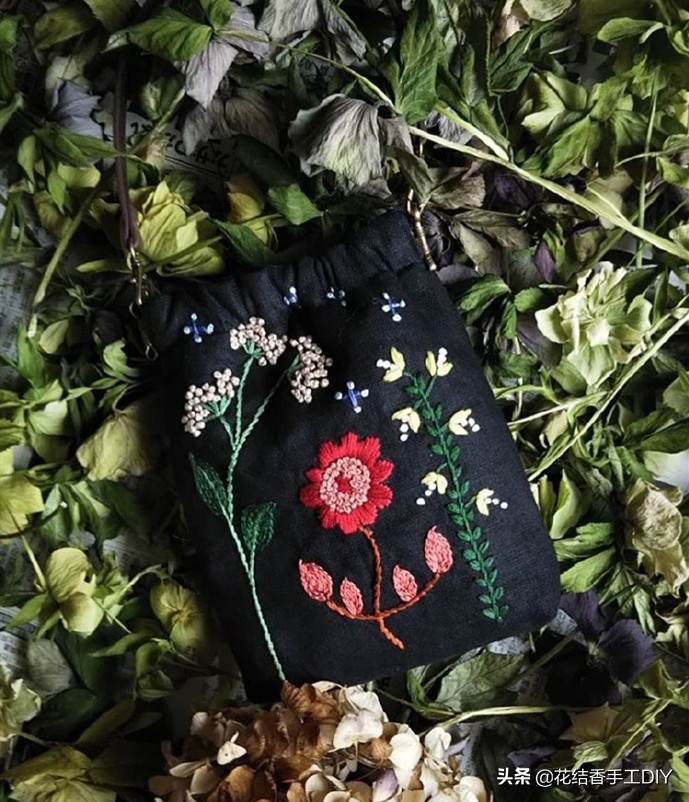 刺绣简单又好看教程,刺绣的绣法简单幼儿