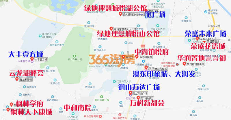买房跟着商圈走,徐州5大商圈置业大盘点