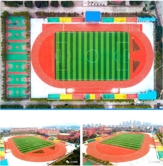 国外人造草坪足球场,高端人造草足球场