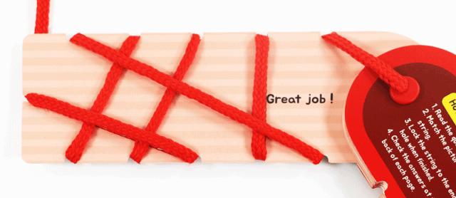 绳子书儿童,100个儿童创意绳子