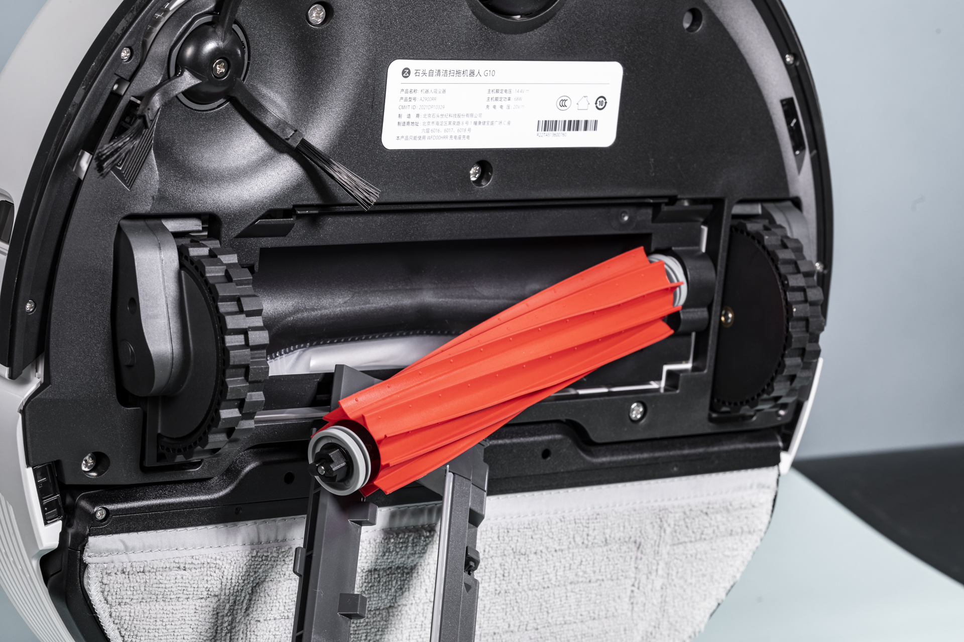 g10扫地机器人清洗,石头扫拖一体机器人g10s使用体验