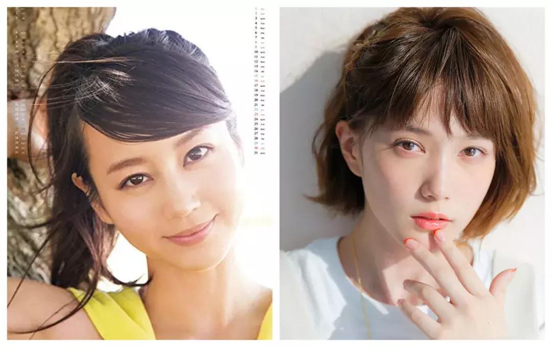 简单而又显脸小的发型,遮住大脸显脸小的发型