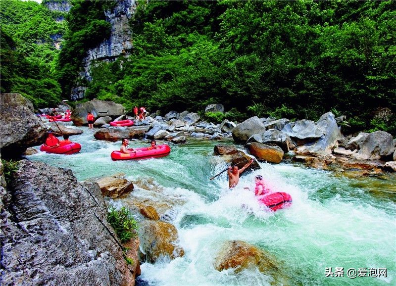 贵州最美漂流,贵州最美的溪水山水美景