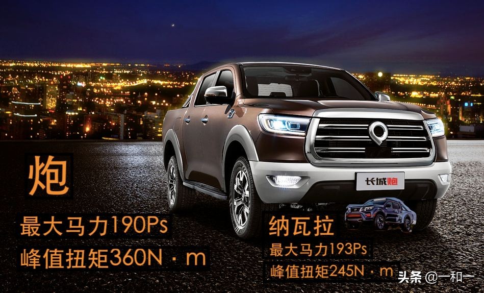 纳瓦拉对比炮,长城炮对比纳瓦拉视频