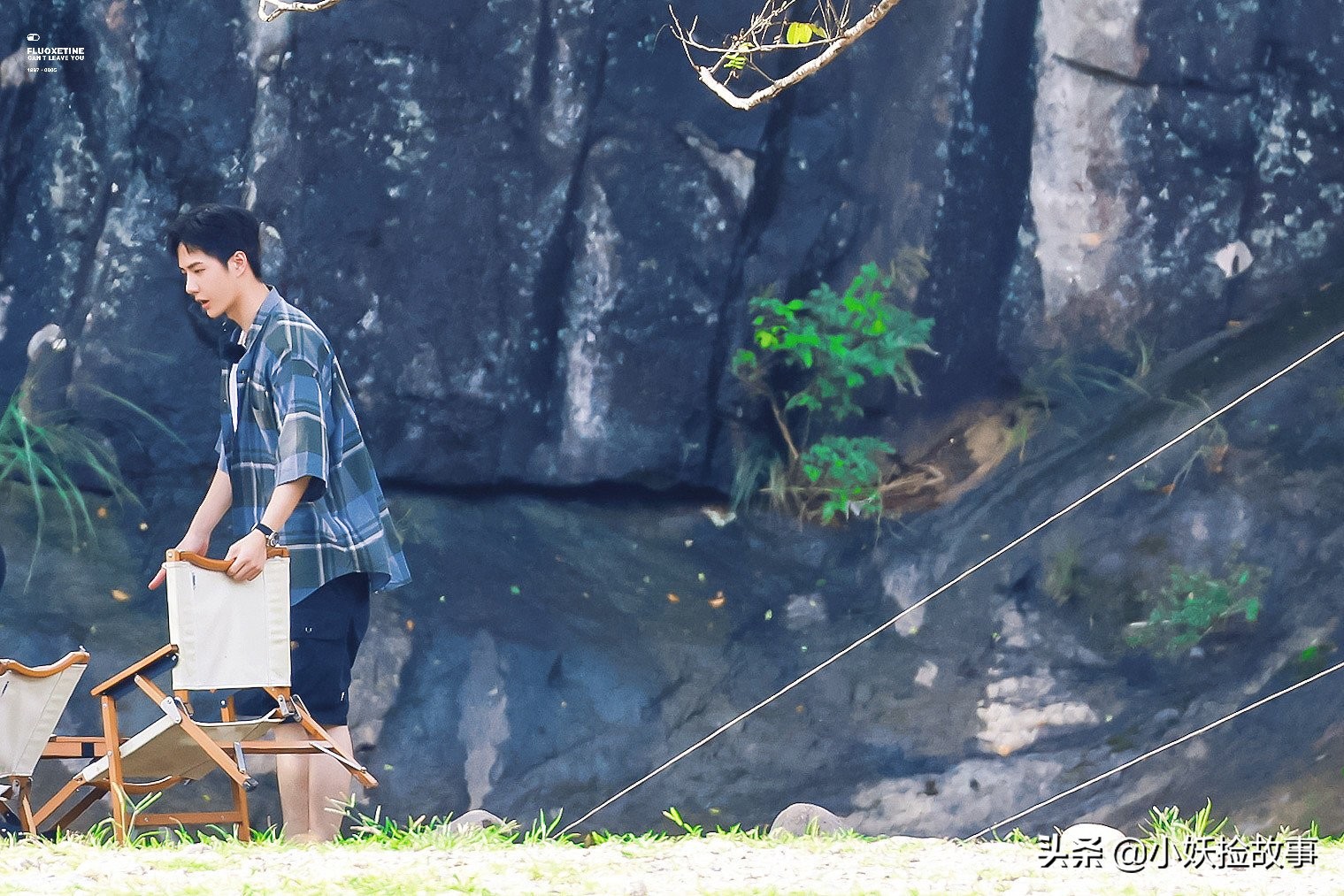 天天向上王一博录制外景,天天向上外景王一博拍摄现场