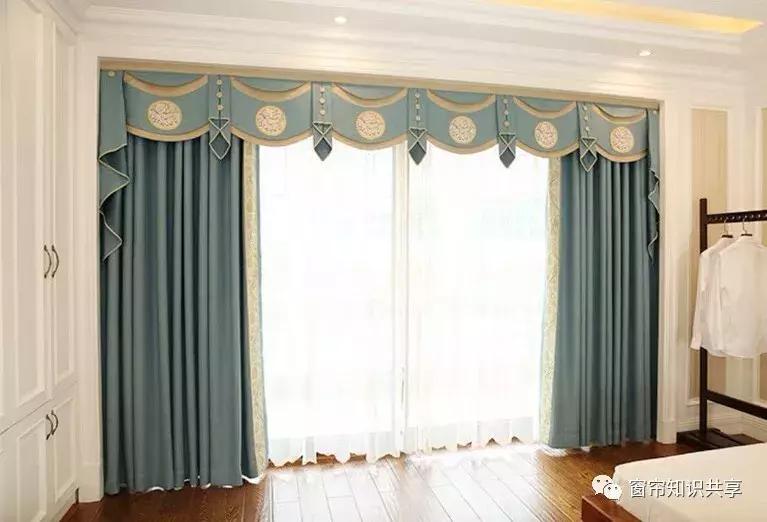 新中式25公分的帘头造型,新中式帘头尺寸