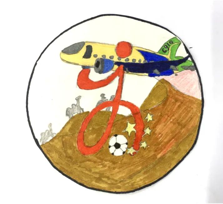 一点奇思妙想，一笔灵动飘逸！新津为明运动会会徽等你来pick