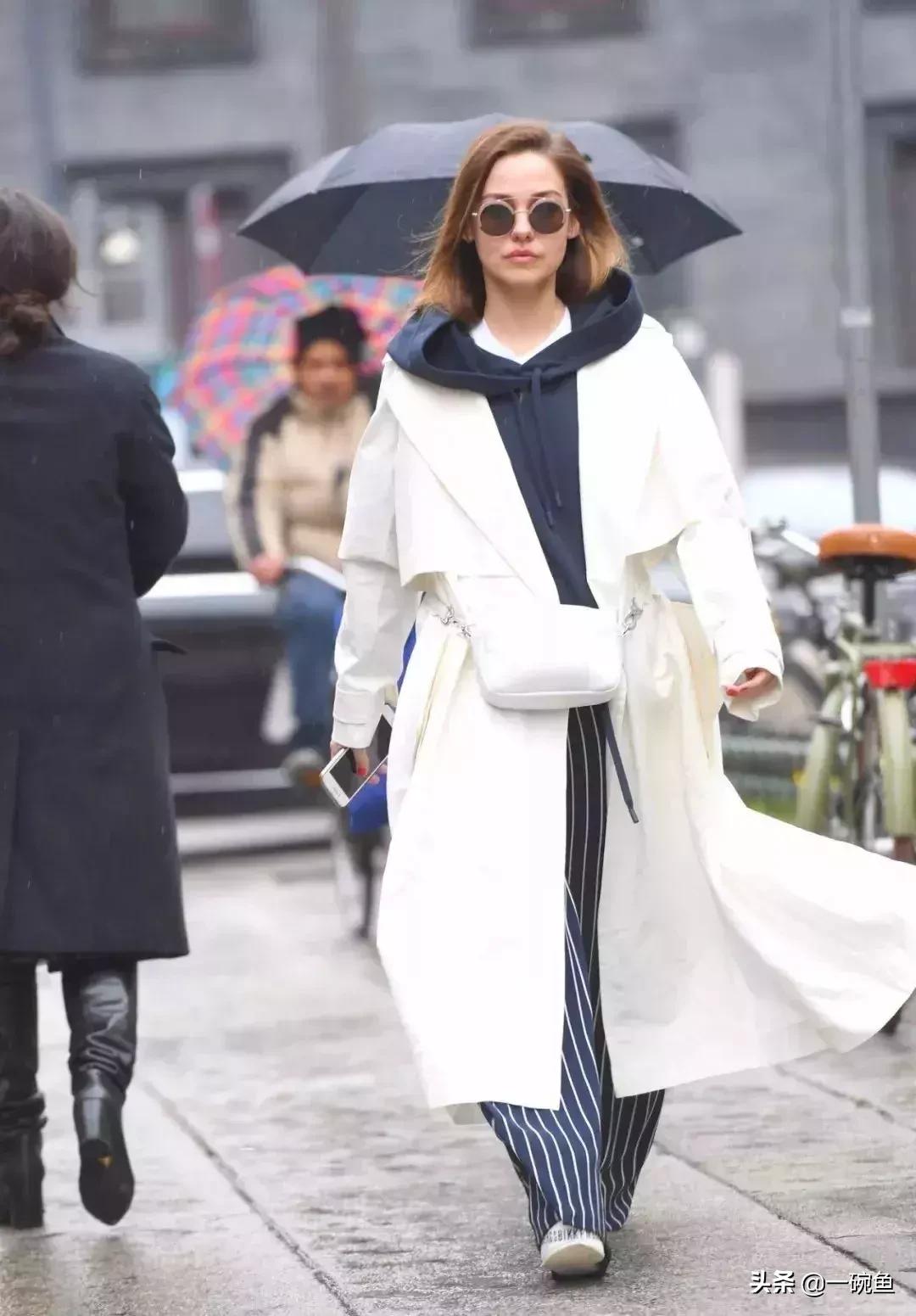 高领卫衣穿搭,高领潮服卫衣