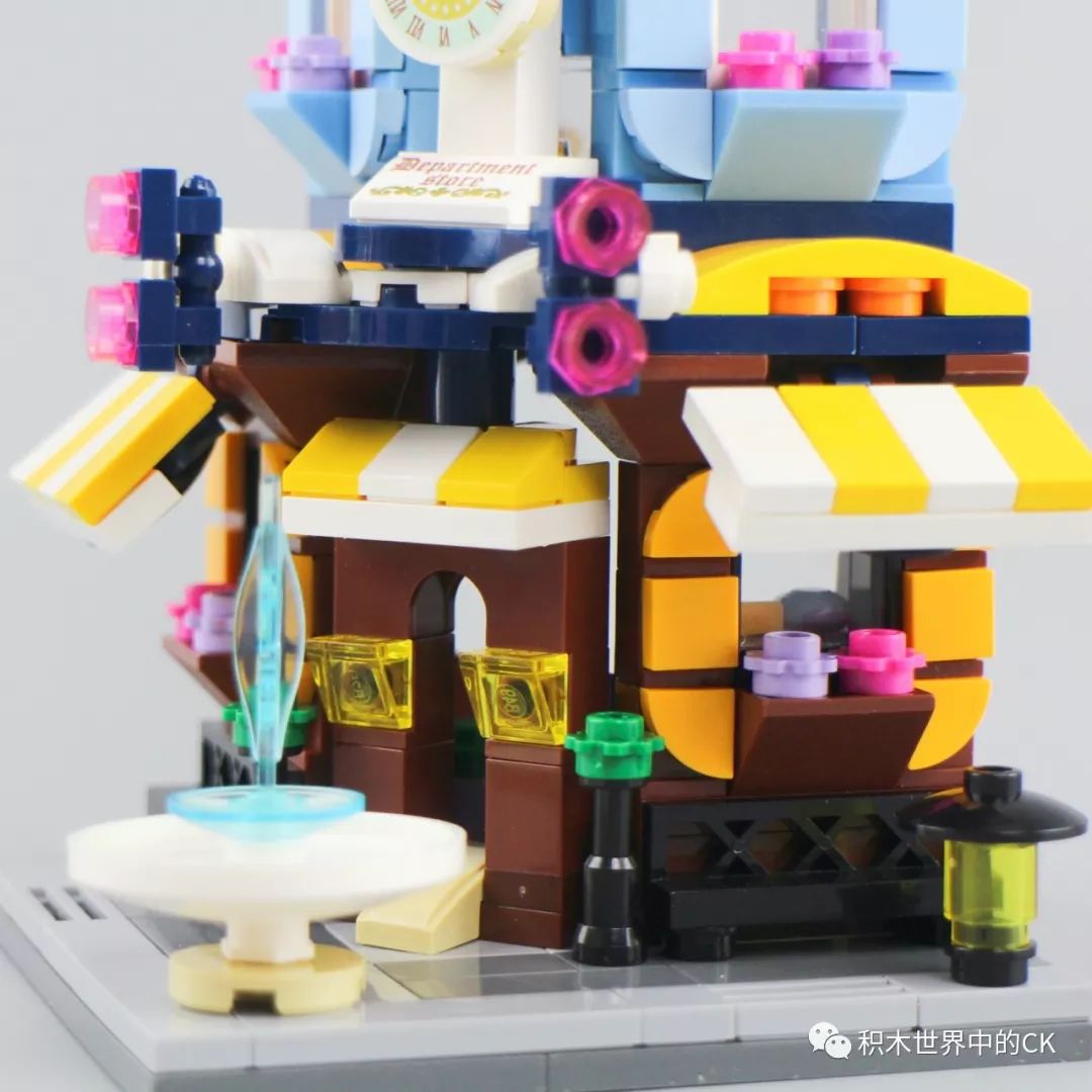 启蒙积木缤纷城市系列七款,启蒙积木街景系列八合一玩具