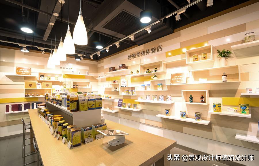 商场店铺设计案例图纸,超市设计图解大全