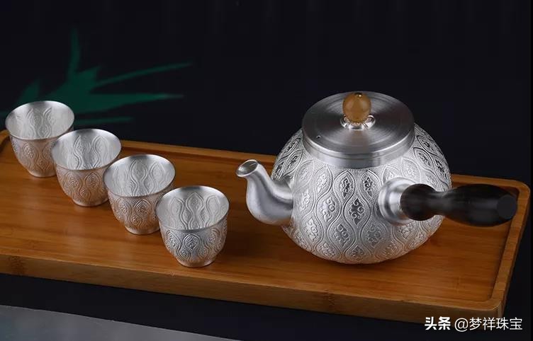 梦祥盛世银茶具,梦祥银茶具图片