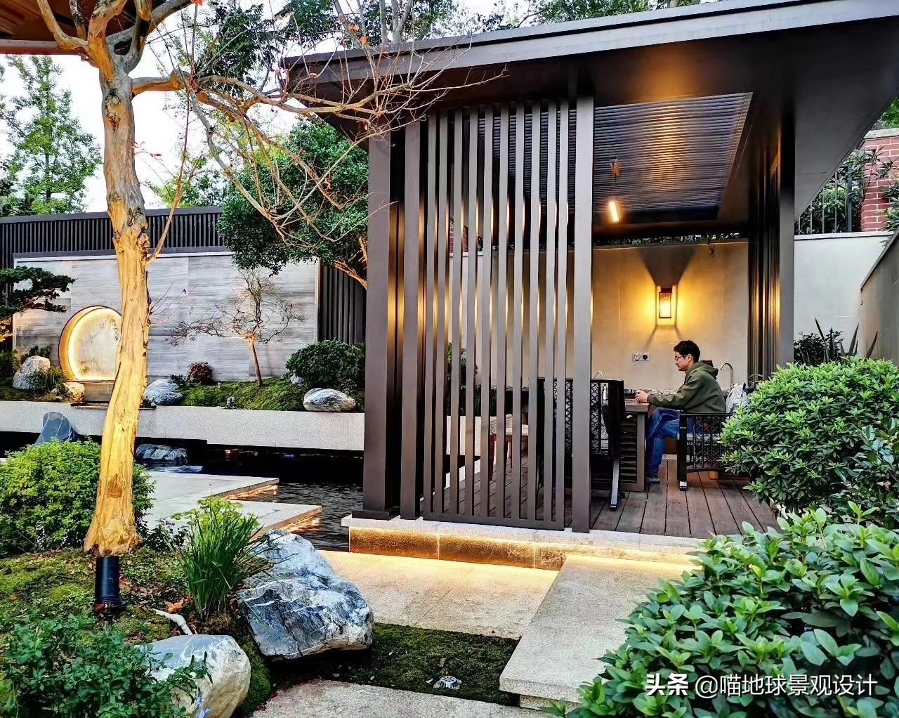 铝合金凉亭庭院遮阳亭子,庭院设计凉亭视频