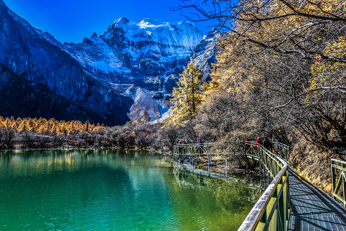 四川甘孜的亚丁稻城,四川稻城亚丁蓝色星球上的净土