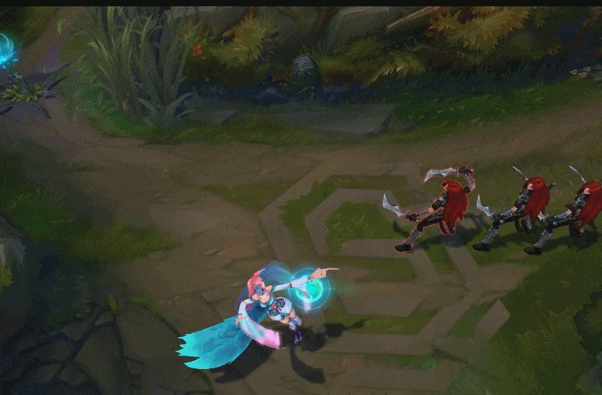 lol端游阿狸灵魂莲华特效,lol阿狸皮肤灵魂莲华