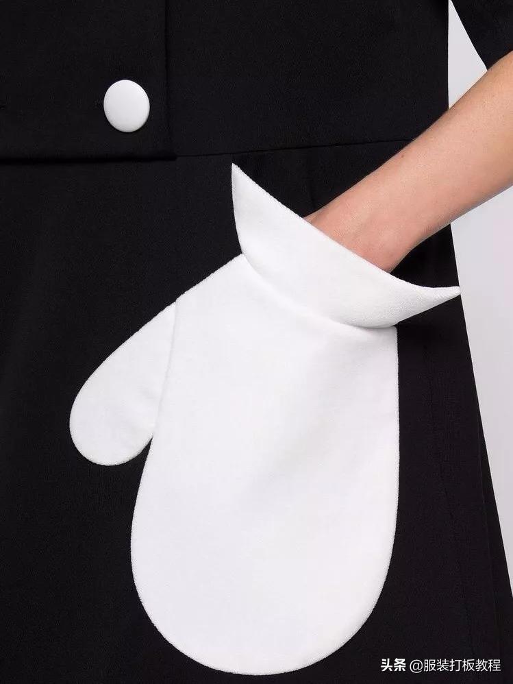 服装立体口袋制作视频教程,服装手工打版设计教程