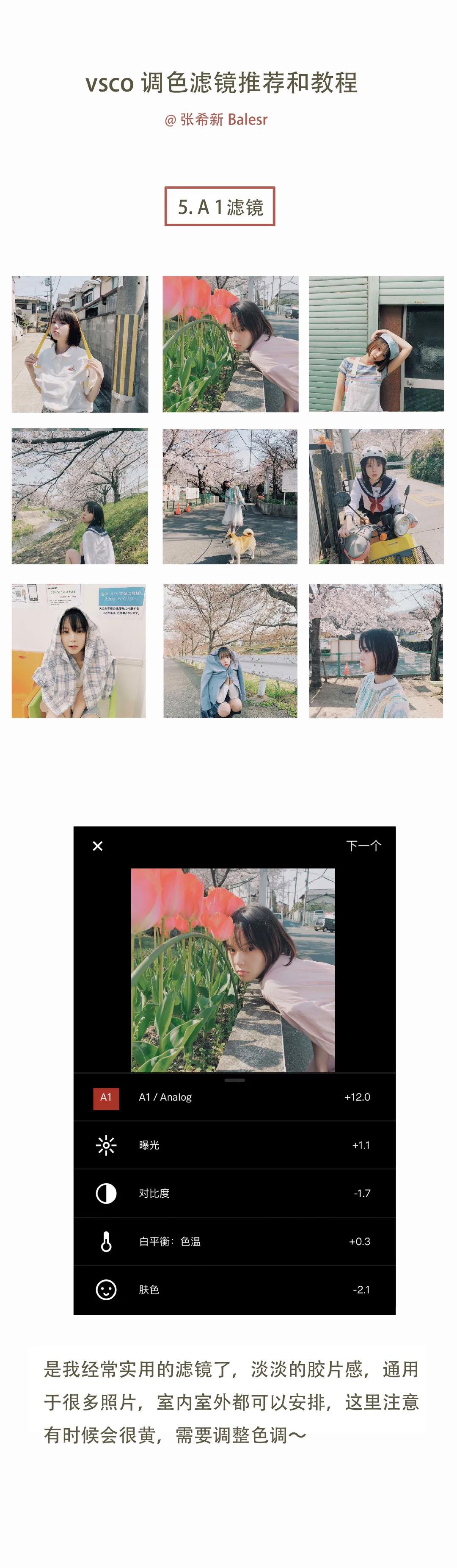 vsco滤镜调色高级感,vsco全滤镜一键调色