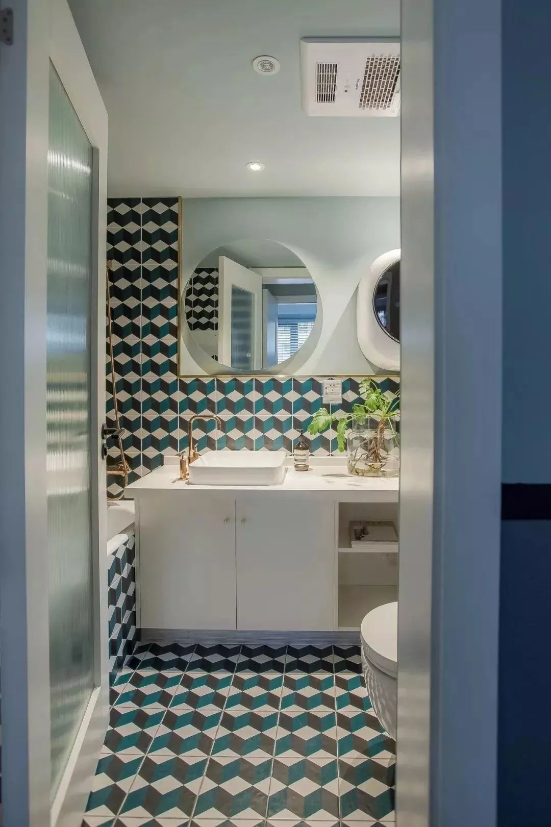 她家75㎡，果断舍弃一间卧室，装完后功能翻倍，颜值大大提升