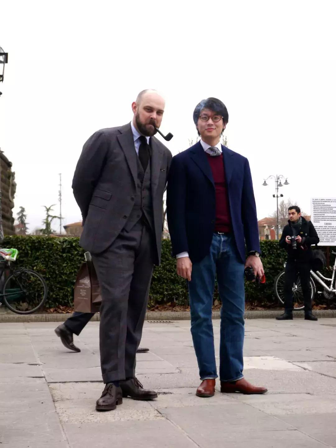 适合肥胖人穿的西服,既然身高改变不了那就改变身材