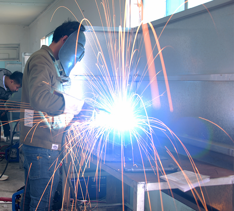 二保焊气流量大焊接电弧不稳,无气二保焊气孔飞溅