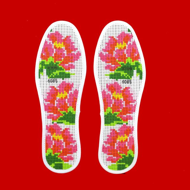 老式绣花鞋垫,绣花鞋垫文化传承