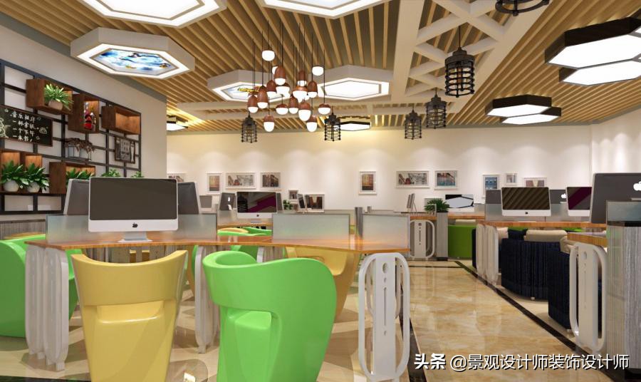 网咖设计效果图,网咖设计图哪找