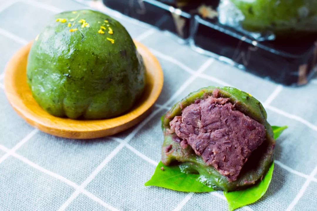 南京青团第一名,一口青团吃100口