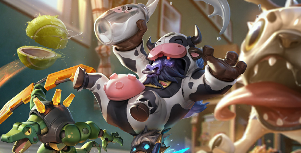 英雄联盟三神是谁,英雄联盟手游牛头酋长阿利斯塔