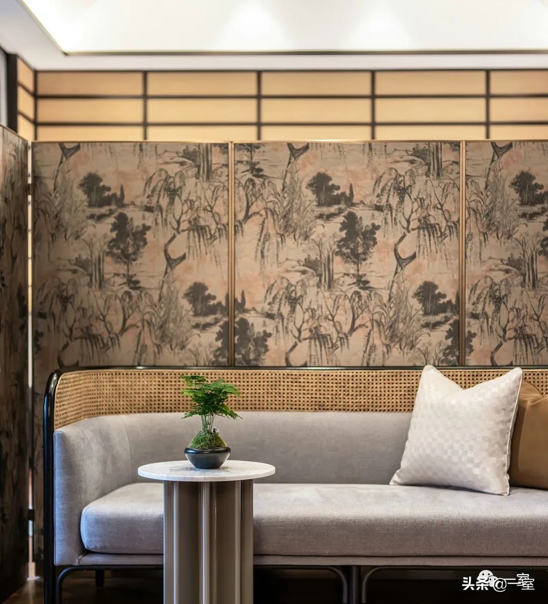 客厅背景墙设计260例,现代风背景墙作品