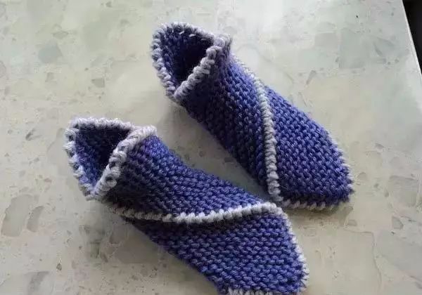 好看的毛线拖鞋花样编织,毛线的鞋怎么做