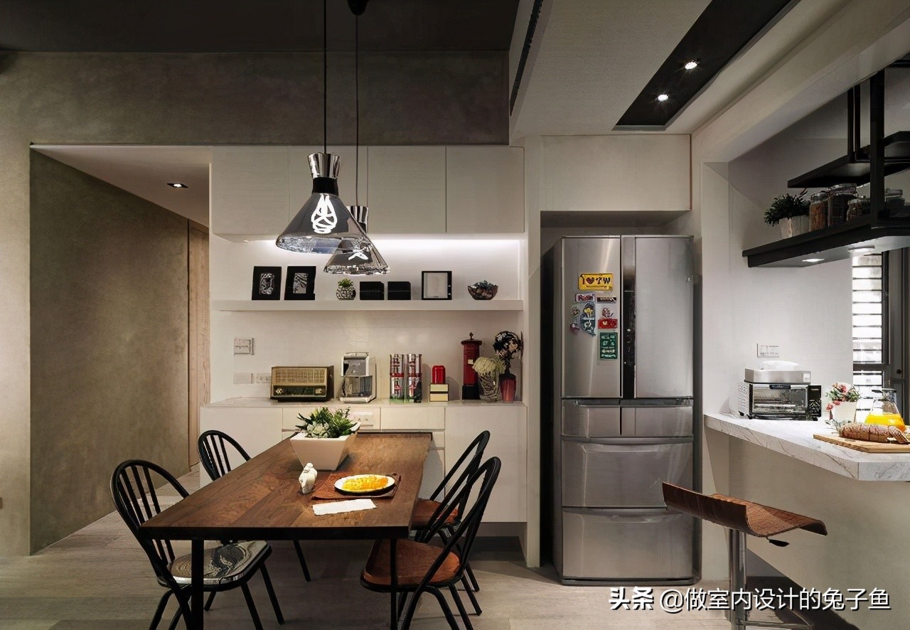 厨房太小放不下冰箱咋设计装修,厨房太小冰箱应该放哪里比较好