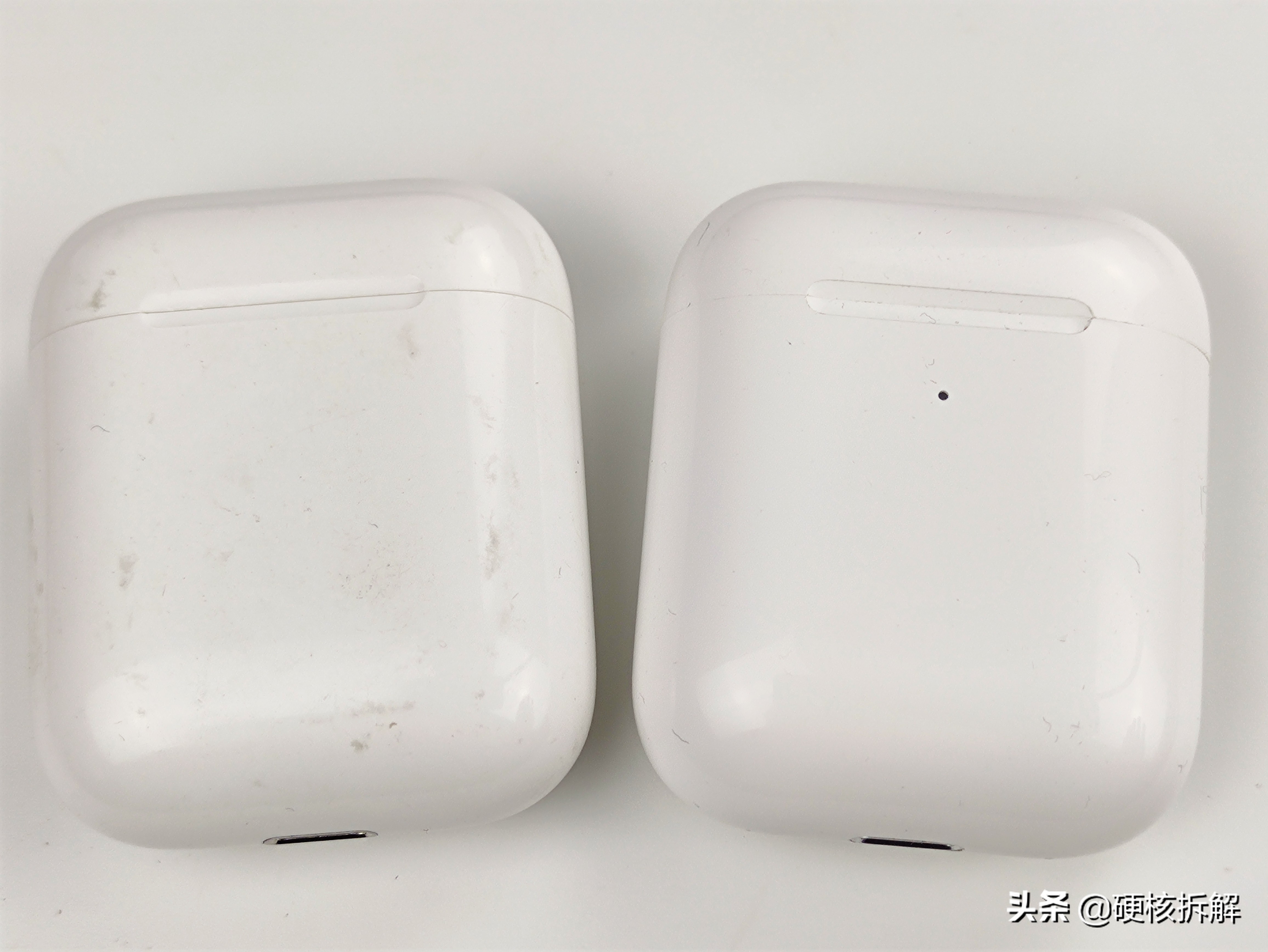 拆解苹果airpods和华强北airpods,拆解airpods耳机喇叭