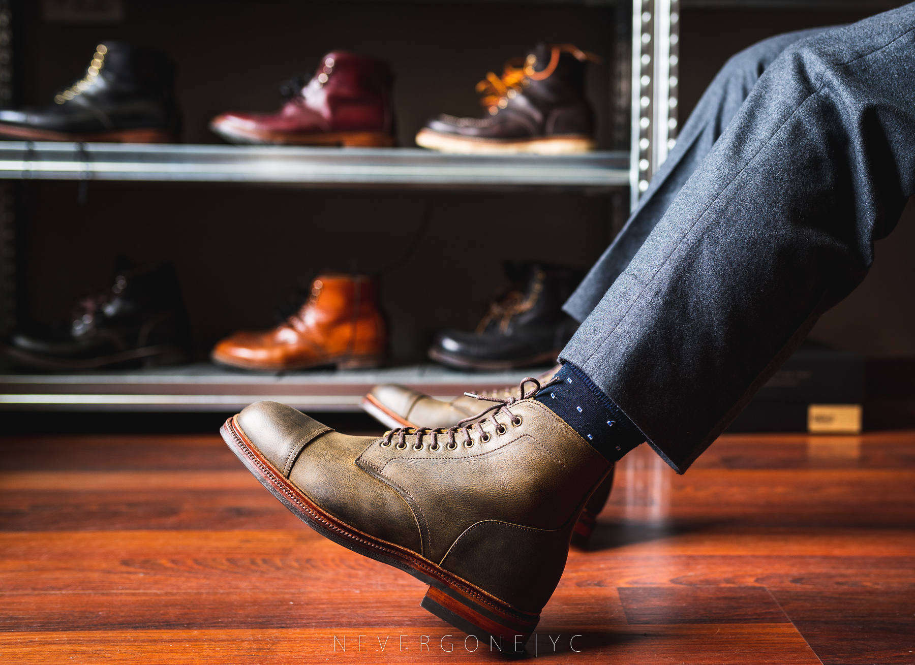 非洲神秘的野性力量——MeerminKuduJumper半工装靴