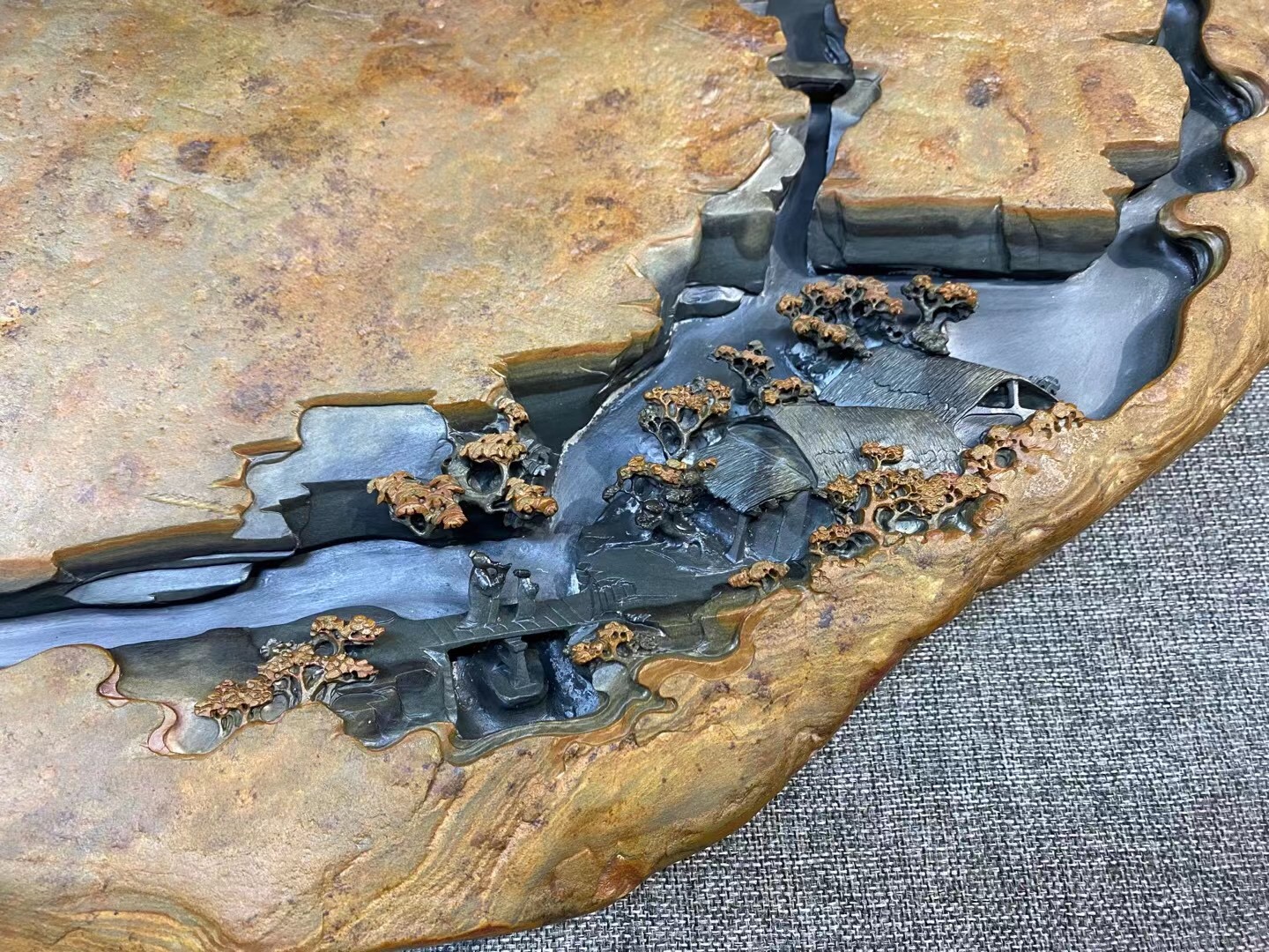 石头茶盘哪一种石头比较好,石头茶盘刻什么好