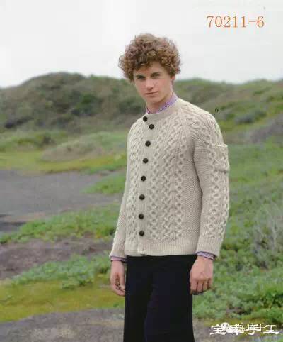 爱尔兰毛线编织图案大全,阿兰花样斗篷编织教程
