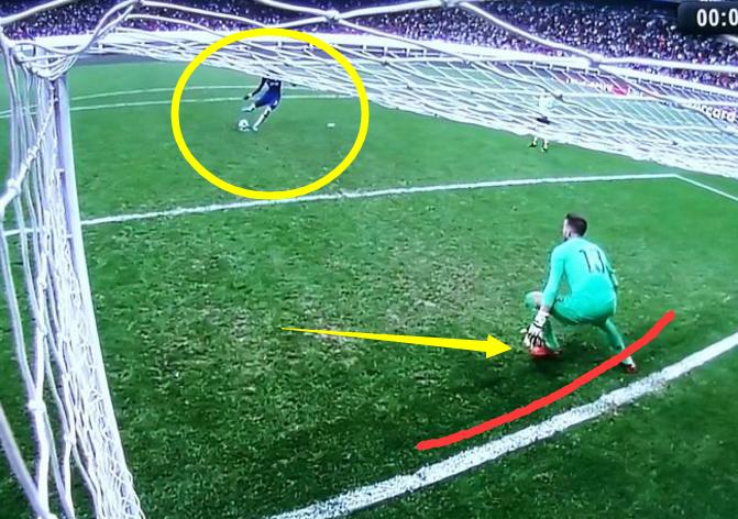 切尔西vs利物浦门将精彩扑救,门将慢动作扑救剪辑